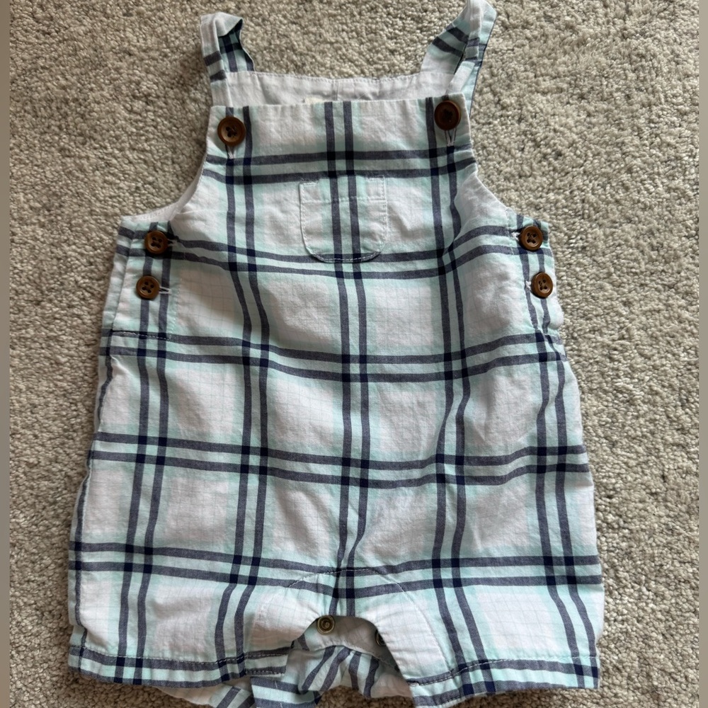 Janie and Jack 0-3 months overalls